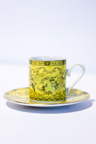 Eternal Milk Yellow Kahve Fincanı (2'li Set) - 5