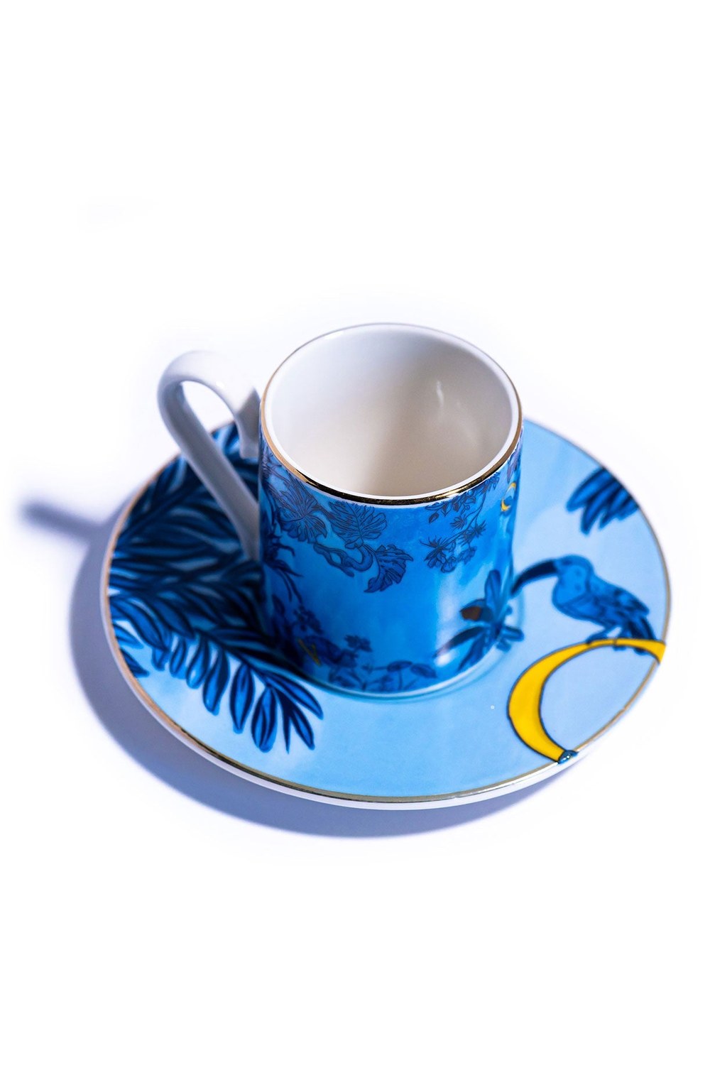 Signature Blue Kahve Fincanı (2'li Set) - 5