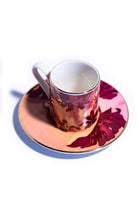 Signature Burgundy Kahve Fincanı (2'li Set) - 5