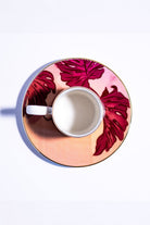 Signature Burgundy Kahve Fincanı (2'li Set) - 6
