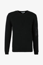 Bisiklet Yaka Cep Detaylı Slim Fit Erkek Kazak - 0