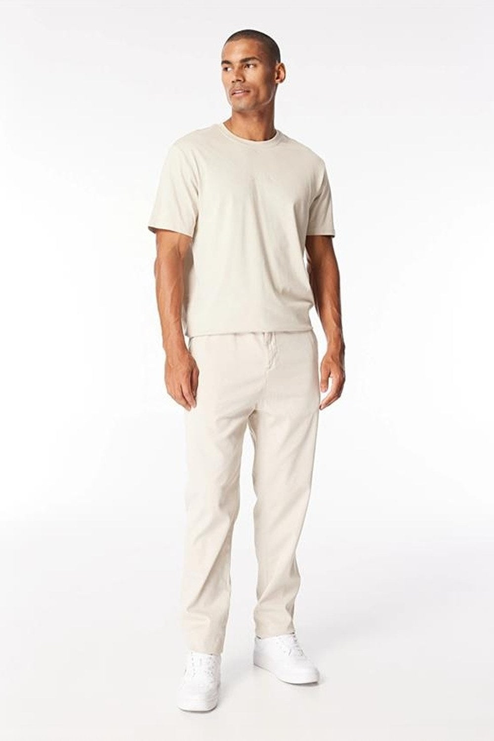 Beli Lastikli Ve Kordonlu Jogger Erkek Pantolon - 3