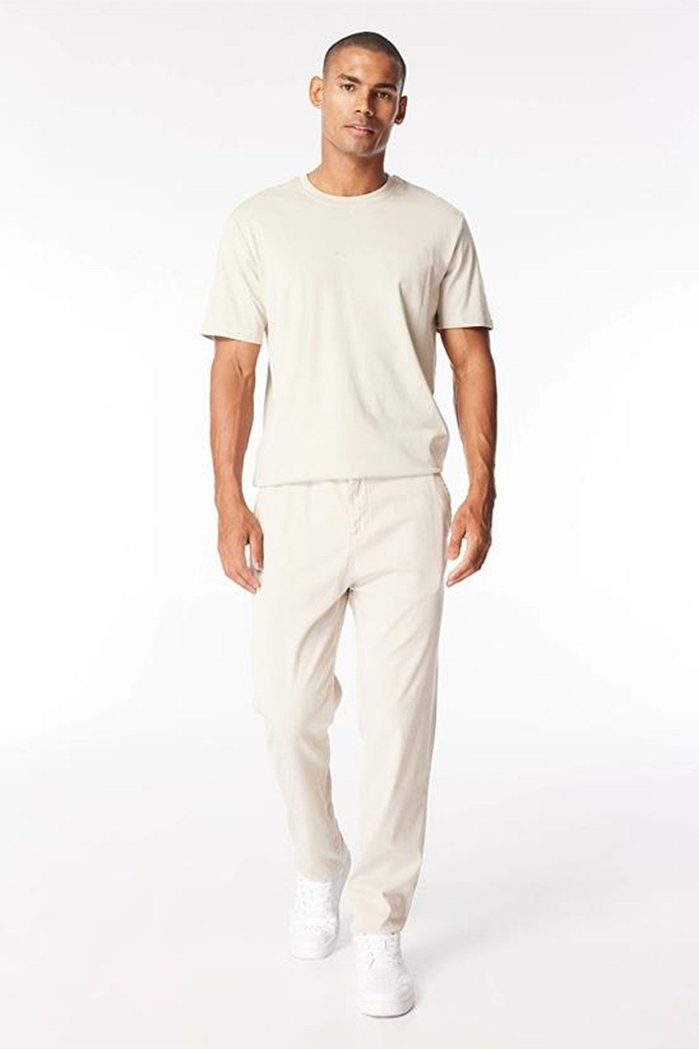 Beli Lastikli Ve Kordonlu Jogger Erkek Pantolon - 4