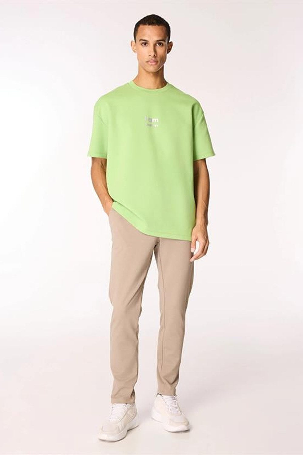 I Am Another Baskılı Basic Erkek T-Shirt - 4