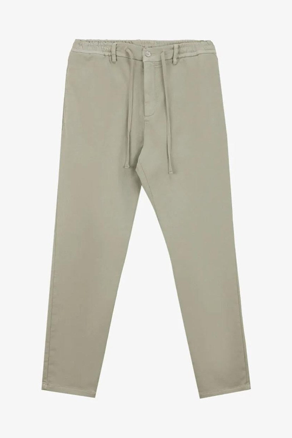 Beli Lastikli Dik Cep Arka Cep Çıtçıt Detaylı Erkek Pantolon - 3