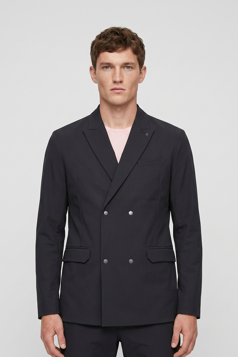 Double Breasted Blazer - 0