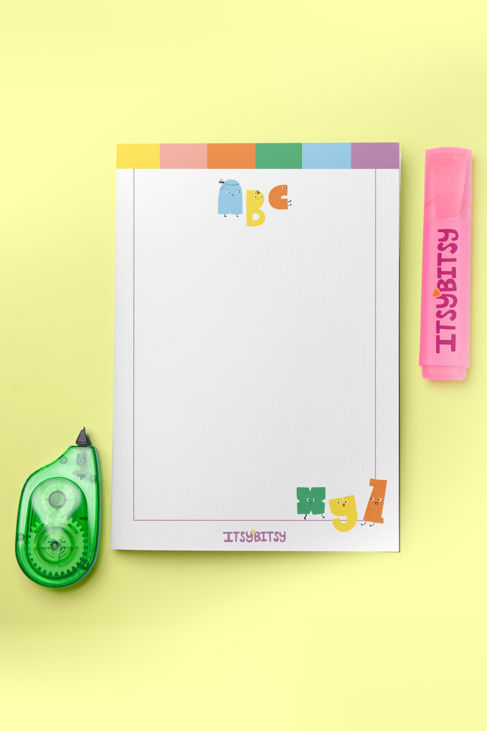 Alphabed Çok Renkli Defter Ve Notluk Seti - 2