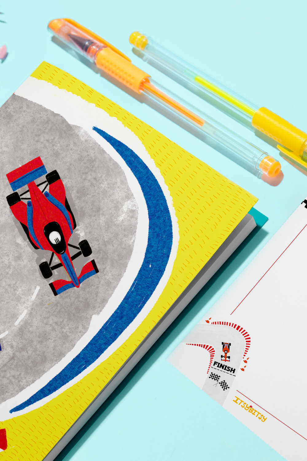 Ready Steady Go Defter Ve Notluk Seti - Çok Renkli - 0