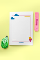 Big Flower Defter Ve Notluk Seti - Sarı - 2