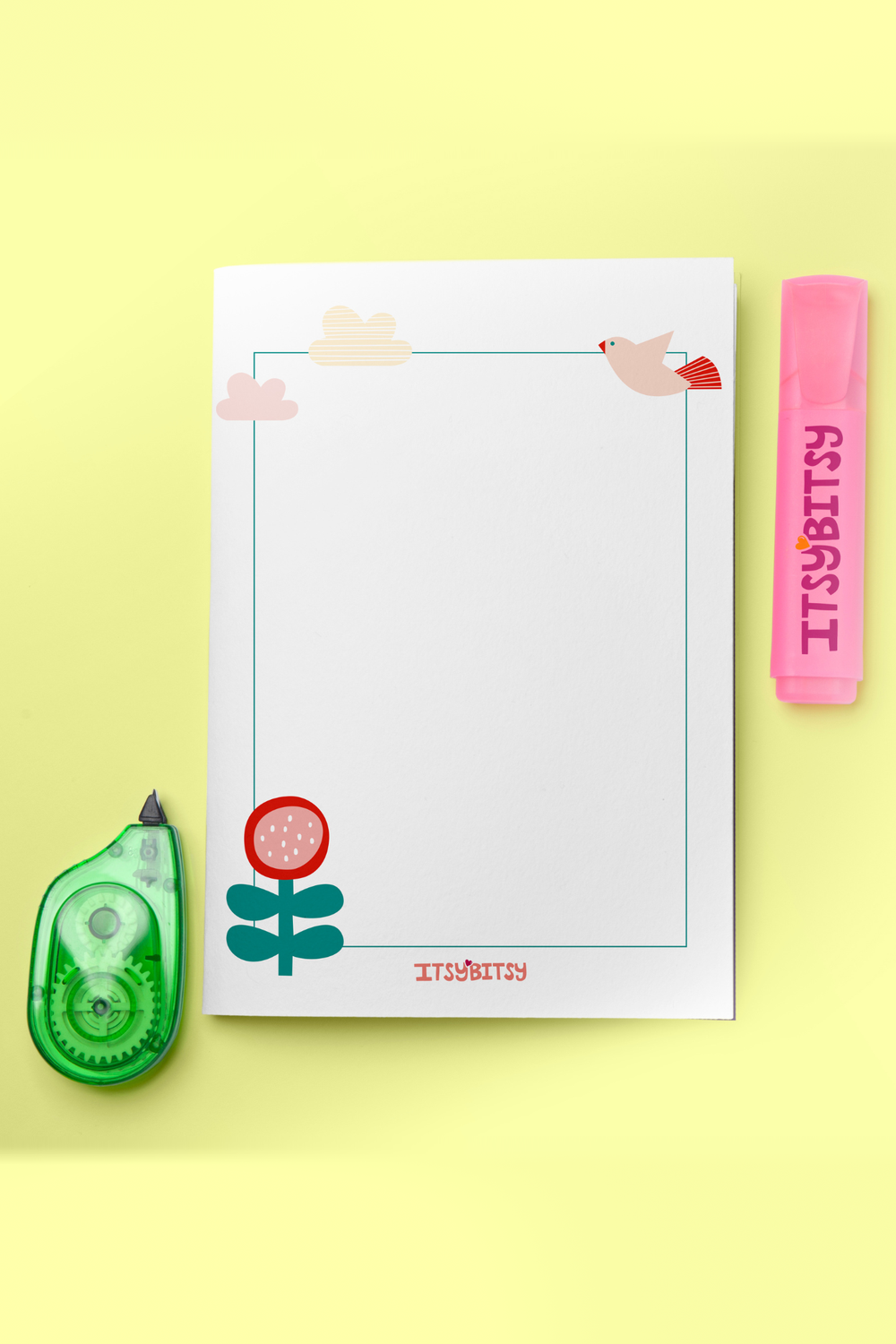 Amulet Defter Ve Notluk Seti - Pembe - 2