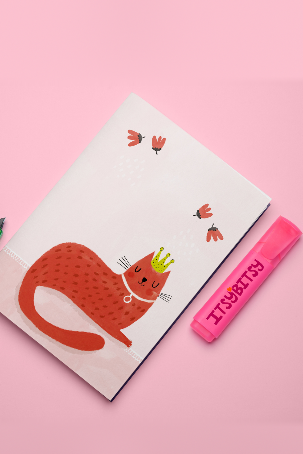 Kitty Of Queens Defter Ve Notluk Seti - Pembe - 1