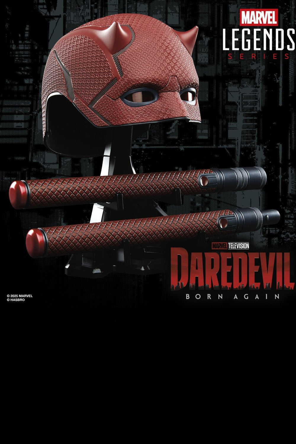 Marvel Legends Daredevil: Born Again Premium Maske Ve Cop - 0