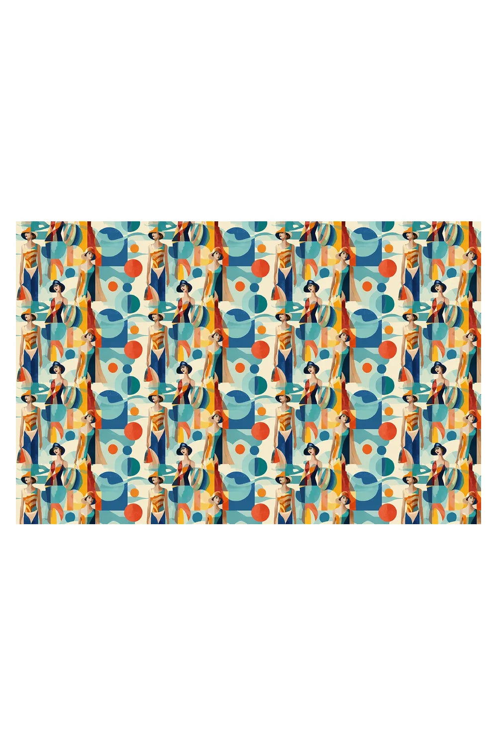Sonia Bleu Keten Bandana & Pareo - 10