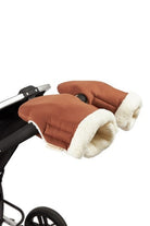 Baby On The Go Waterproof Stroller Eldiven, Clay Brown - 2