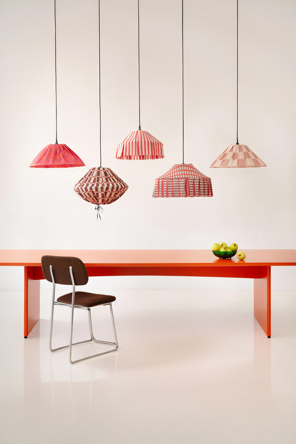 Nobodioz Ava Aydınlatma Şapkası, 50cm Çap, Burnt Red Checks - 1
