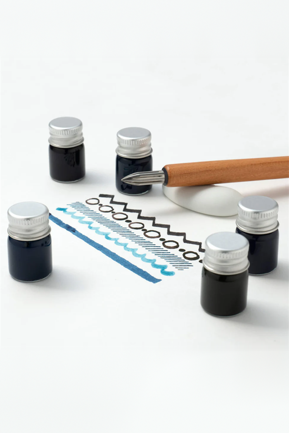 Kakimori Pigment Alüminyum Kapaklı Sample Dolma Kalem Mürekkep Seti Ii - 2