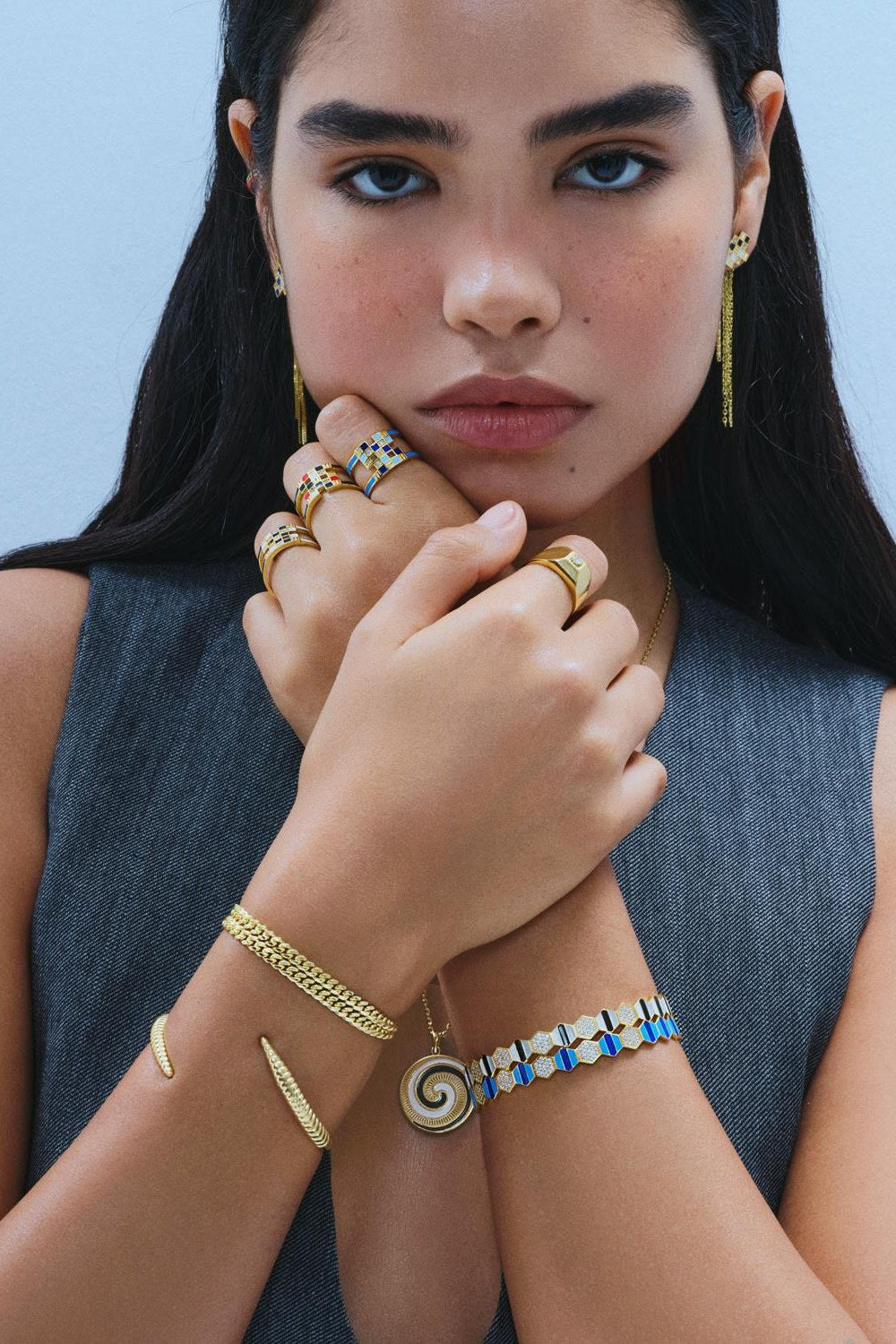 Golden Hive Cuff Bileklik - 0