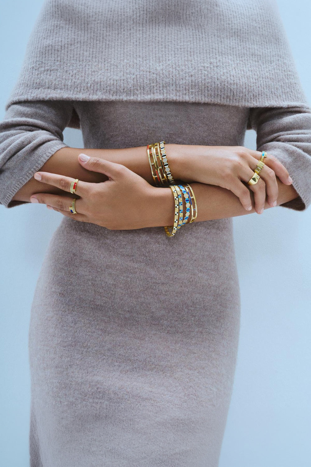 Golden Hive Cuff Bileklik - 1