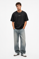 Erkek Ffb Nakışlı Oversize T-Shirt Siyah - 2