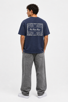 Erkek Ffb Nakışlı Oversize T-Shirt Lacivert - 4