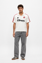 Erkek Türkiye Retro Forma T-Shirt Ekru - 1