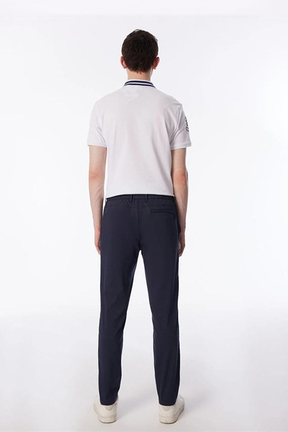 Beli Lastikli Arkası Tek Cep Fermuarlı Slim Fit Erkek Pantolon - 3
