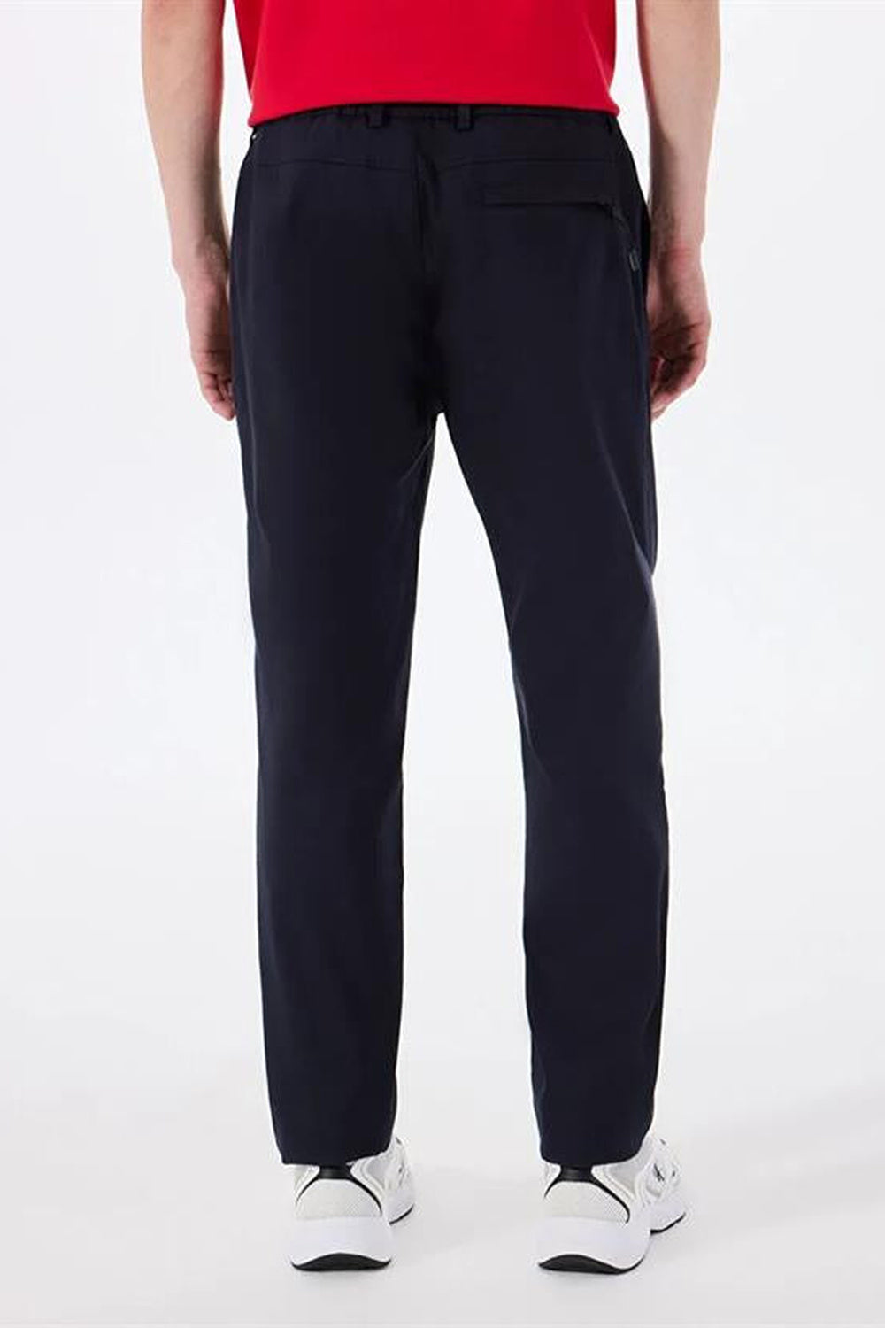 Beli Lastikli Dik Cep Arka Cep Fermuar Detaylı Jogger Erkek Pantolon - 4