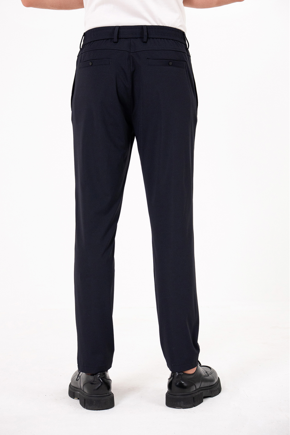 Beli Lastiklli Arkası Tek Fleto Jogger Erkek Pantolon - 2