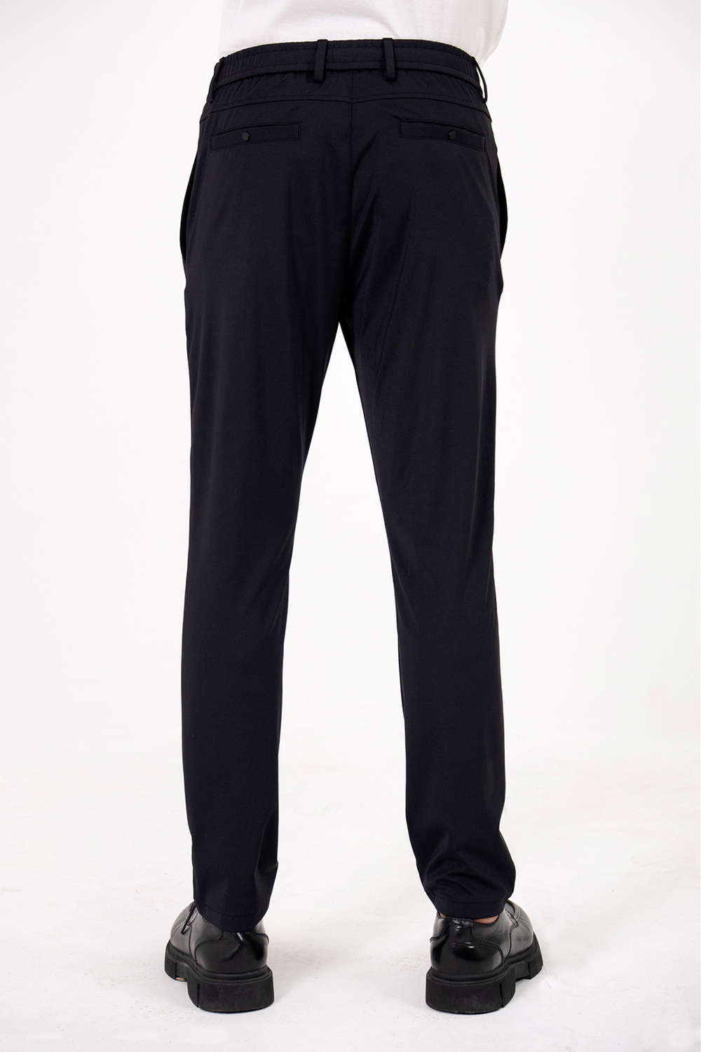 Beli Lastiklli Arkası Tek Fleto Jogger Erkek Pantolon - 2