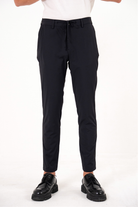 Beli Yarım Lastikli Arkası Çift Fleto Jogger Erkek Pantolon - 2