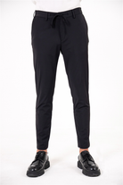 Beli Yarım Lastikli Arkası Çift Fleto Jogger Erkek Pantolon - 2