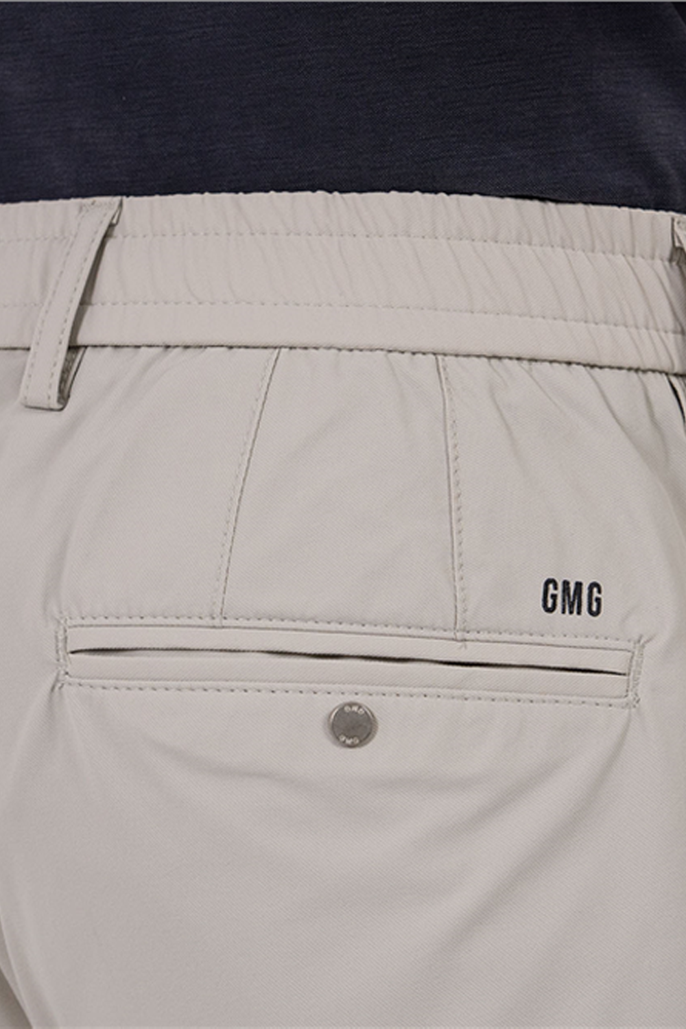 Beli Lastikli Arka Cepleri Çıtçıt Kapamalı Jogger Erkek Pantolon - 1