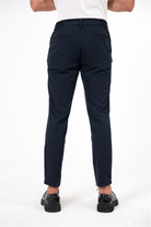 Beli Yarım Lastikli Arkası Çift Fleto Jogger Erkek Pantolon - 3
