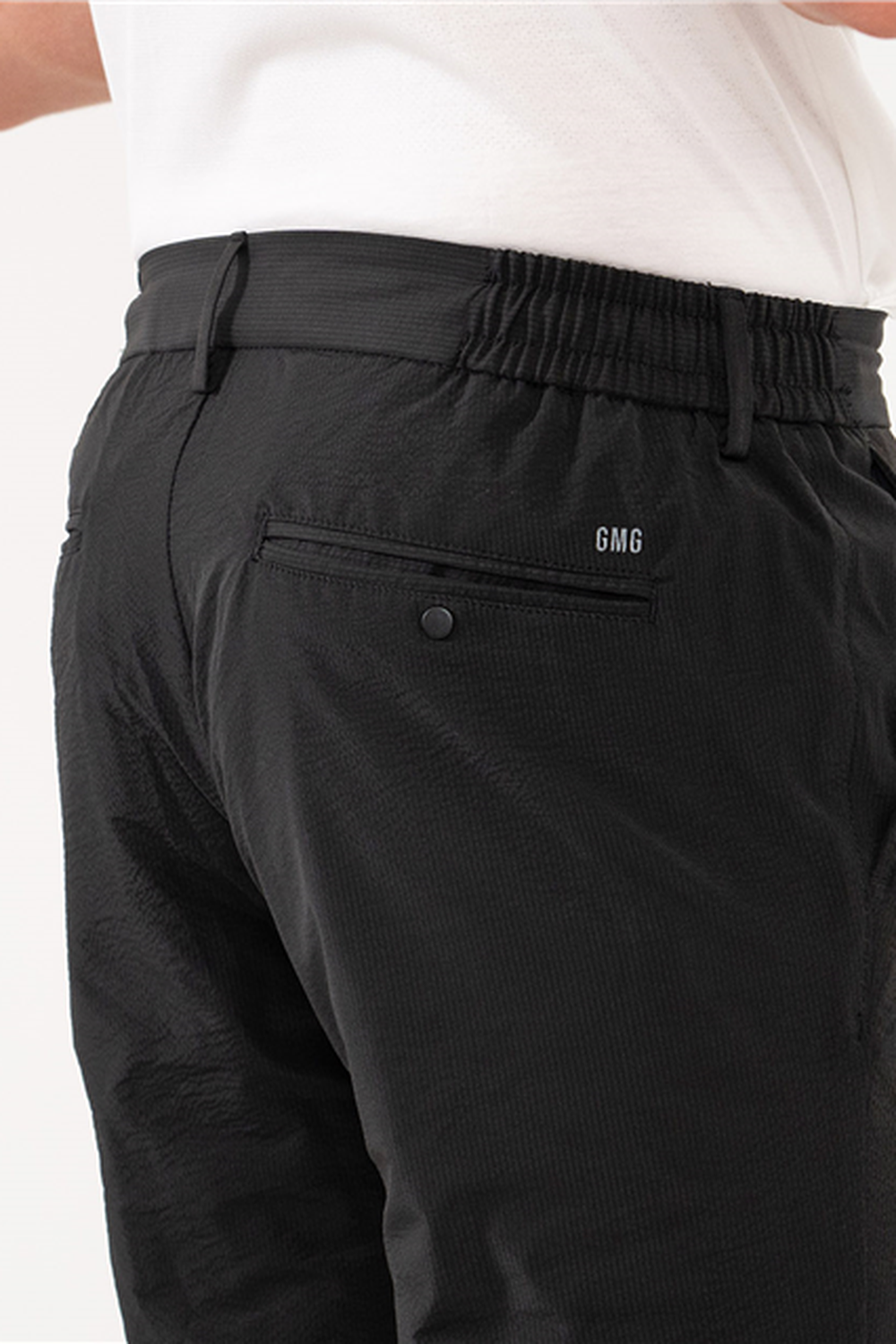 Beli Yarım Lastikli Arkası Çift Fleto Jogger Erkek Pantolon - 1