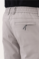 Beli Lastikli Arka Cebi Gizli Fermuarlı Jogger Erkek Pantolon - 1