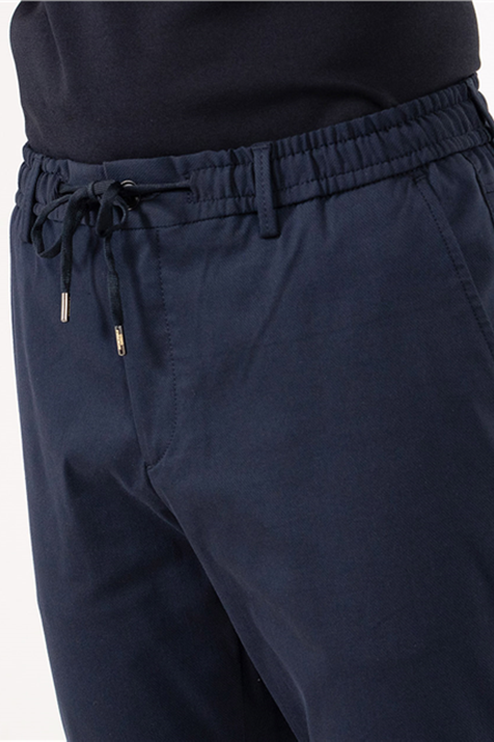 Beli Lastikli Arka Cebi Gizli Fermuarlı Jogger Erkek Pantolon - 0