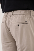 Beli Lastikli Arka Cepleri Çıtçıt Kapamalı Jogger Erkek Pantolon - 1
