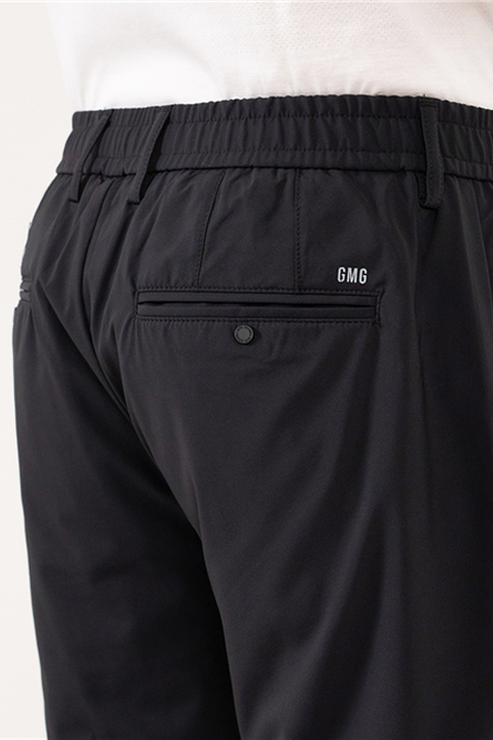 Beli Lastikli Arka Cepleri Çıtçıt Kapamalı Jogger Erkek Pantolon - 1
