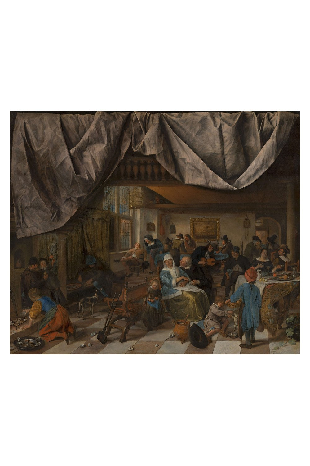 Jan Havicksz. Steen - İnsanın Hayatı - 3