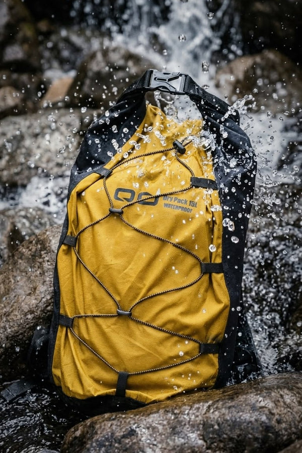 Airshell Su Geçirmez Sırt Çantası Dry Pack 15 L - Yağ Yeşili