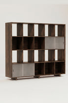 Grid 04 Plex Masif Ahşap Raf - 8