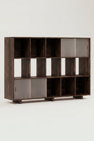 Grid 03 Plex Masif Ahşap Raf - 4