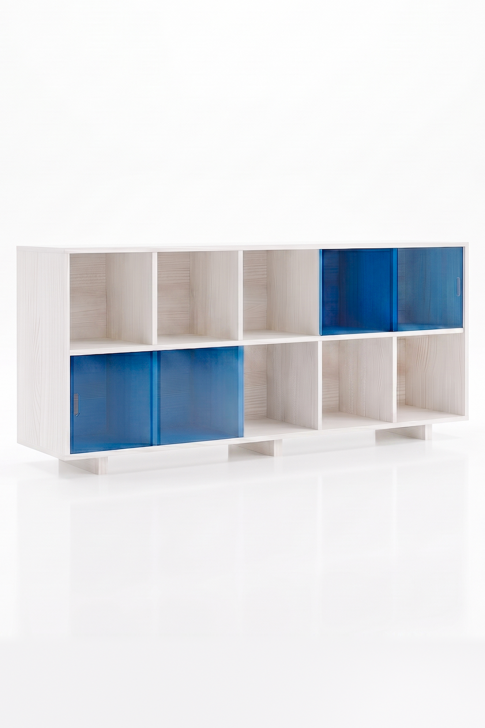 Grid 02 Plex Masif Ahşap Raf - 8