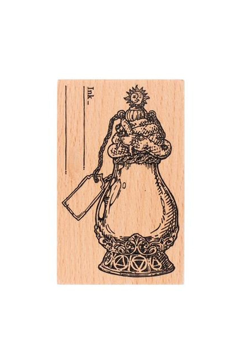 A Log Of Elixir Ahşap Mühür - 1