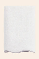Scallop %100 Pamuk Havlu Seti Ecru+Stone Gray - 6