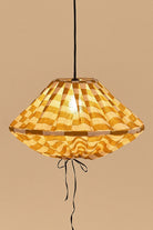Yumi Aydınlatma Şapkası, 50 Cm Çap, Mustard Tiles - 1