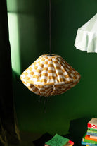 Yumi Aydınlatma Şapkası, 50 Cm Çap, Mustard Tiles - 2