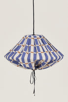 Yumi Aydınlatma Şapkası, 50 Cm Çap, Blue Mustard Mosaic - 0