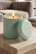 Calm Patchouli Kokulu Mum, Yeşil - 830 G - 0