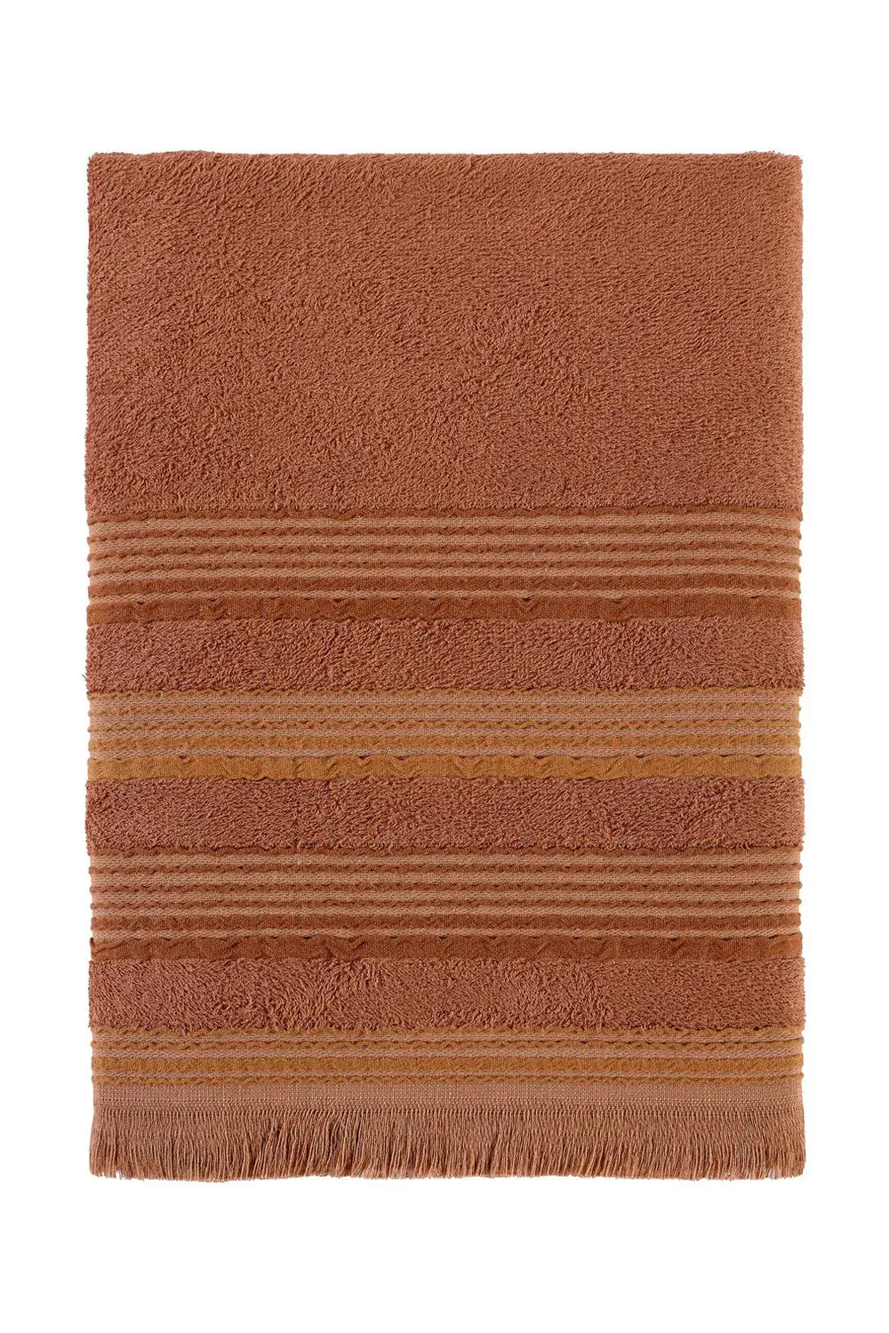 New Derin Bambu Banyo Havlusu 80x150 Cm Cinnamon Ash - 2